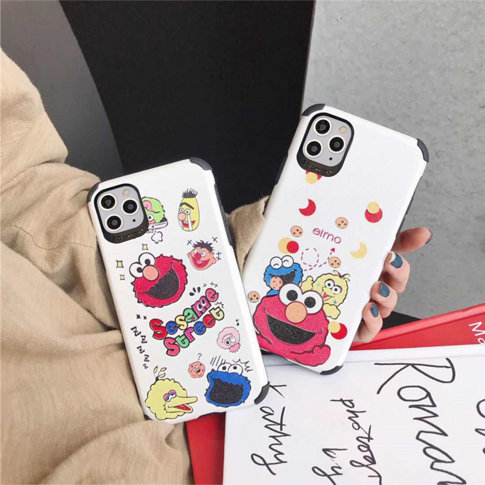 Ốp Lưng Da IMD KAWS