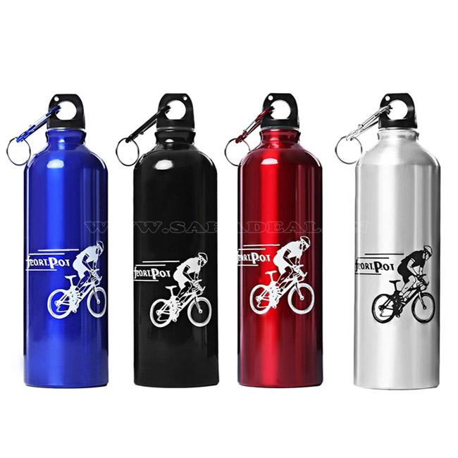 Bình nước xe đạp nhôm Sport Pot
