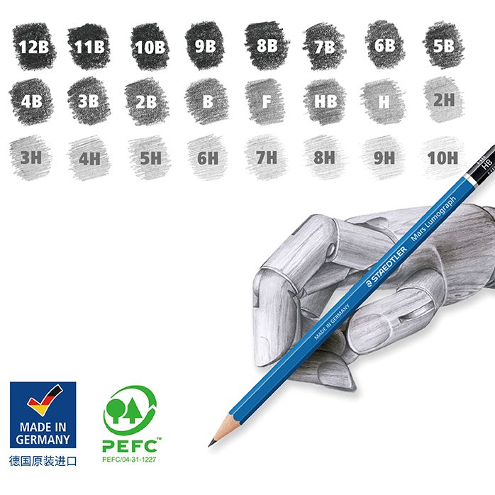 Staedtler Mars Pencil ®   Lumograph ®   100