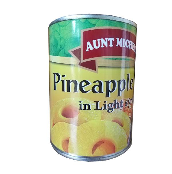 Dứa(Thơm) Lát Ngâm Pineapple Sliced 565gr