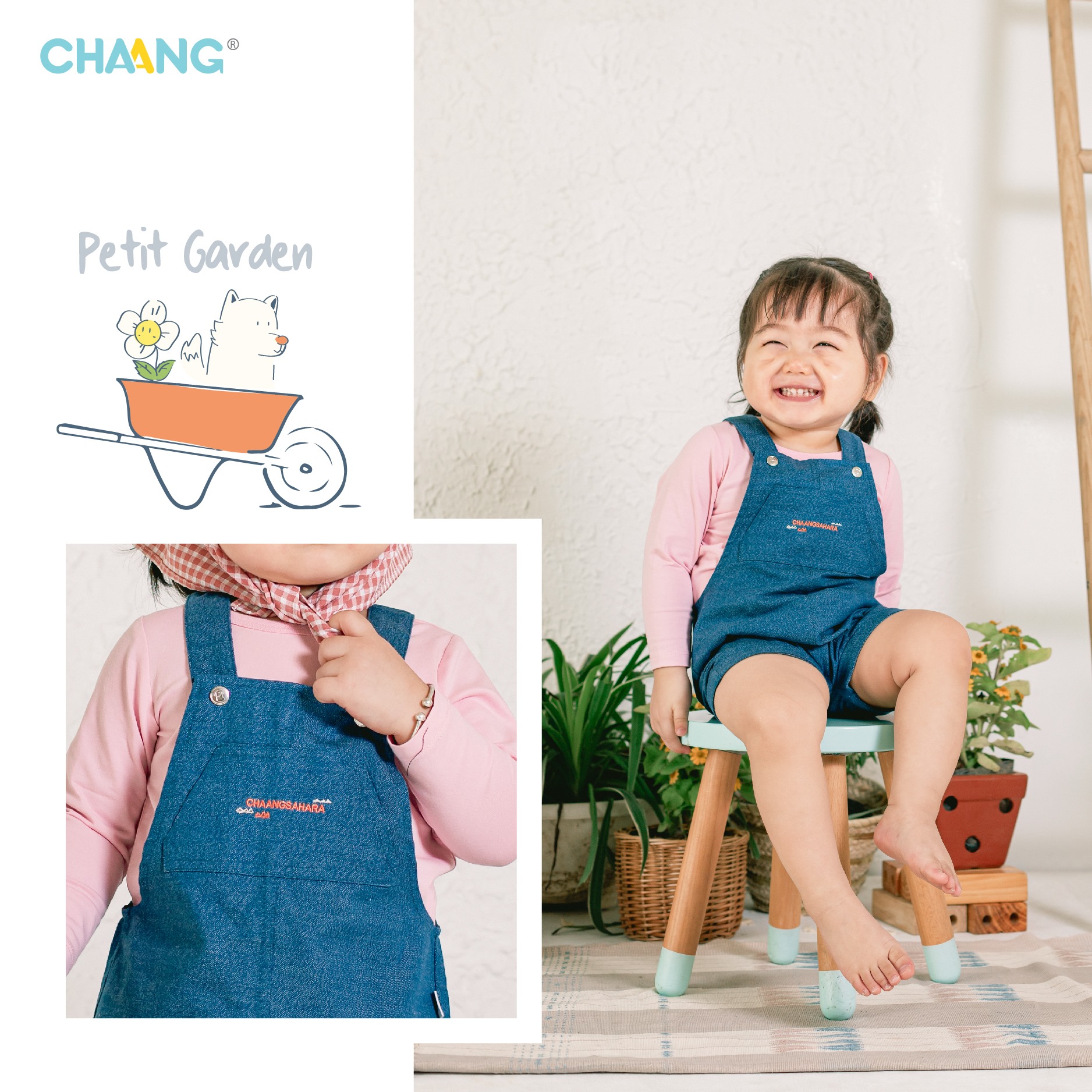 [HCM]Yếm Denim Sahara Chaang - HCM