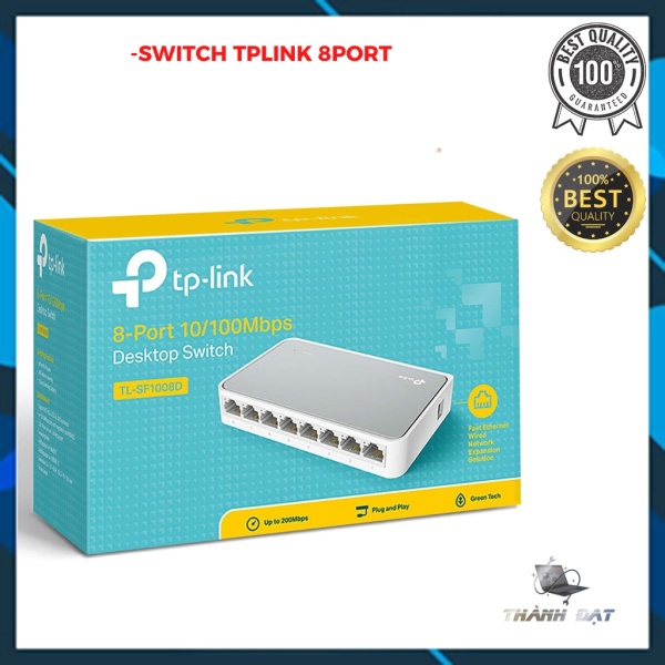 Bảng giá Bộ Chia Mạng Switch TP-Link 5 Port/8 Port TL-SF1005D/TL-SF1008D Phong Vũ