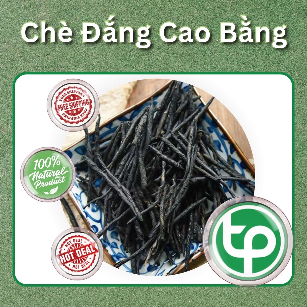 [Hàng mới về] Chè đắng cao bằng khô 1kg - Thảo Dược Tấn Phát - Trà ngon hỗ trợ thanh nhiệt và giải độc cực tốt