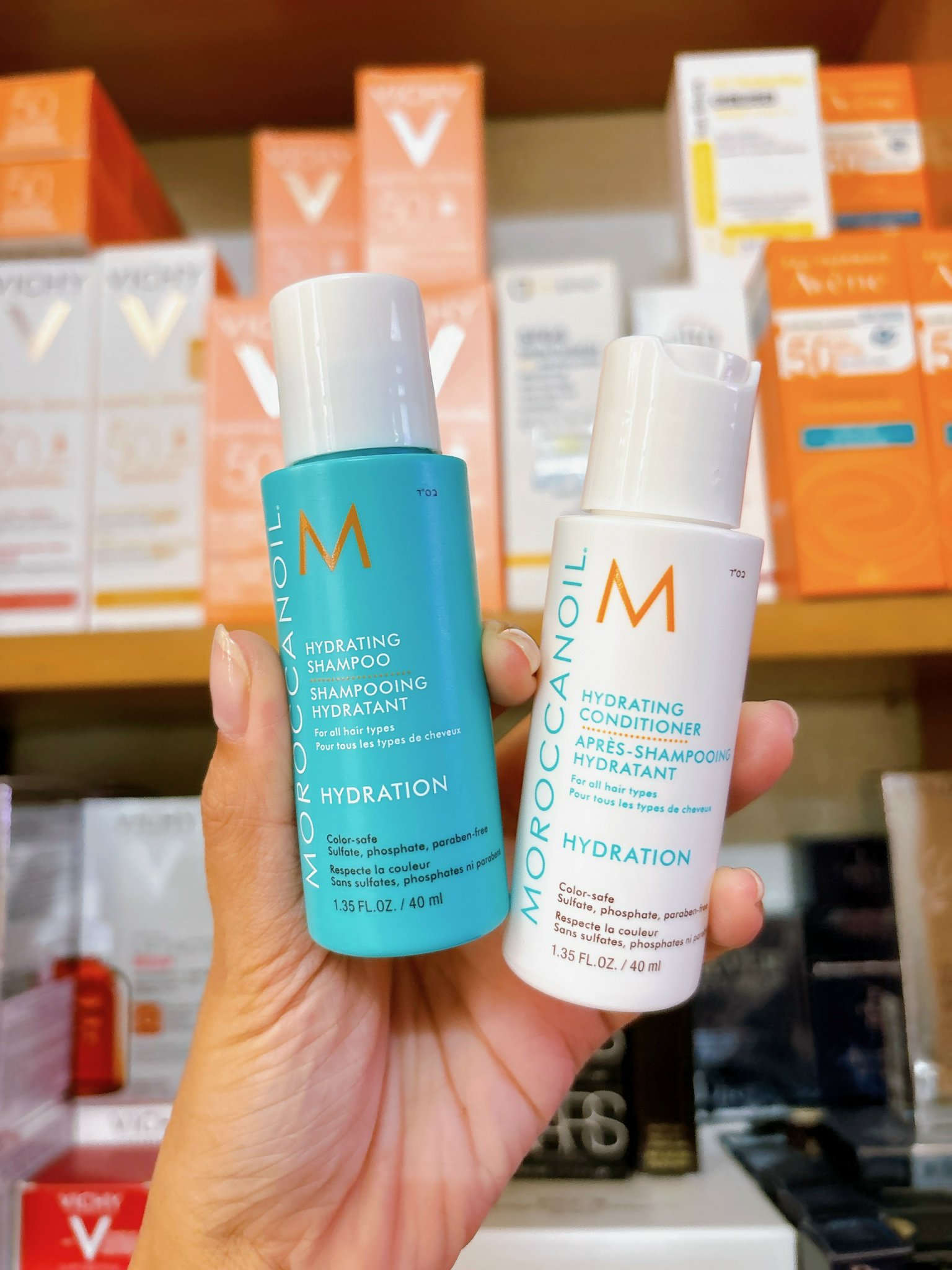 Bộ chăm sóc tóc moroccanoil gội xả dưỡng mẫu mới 2024