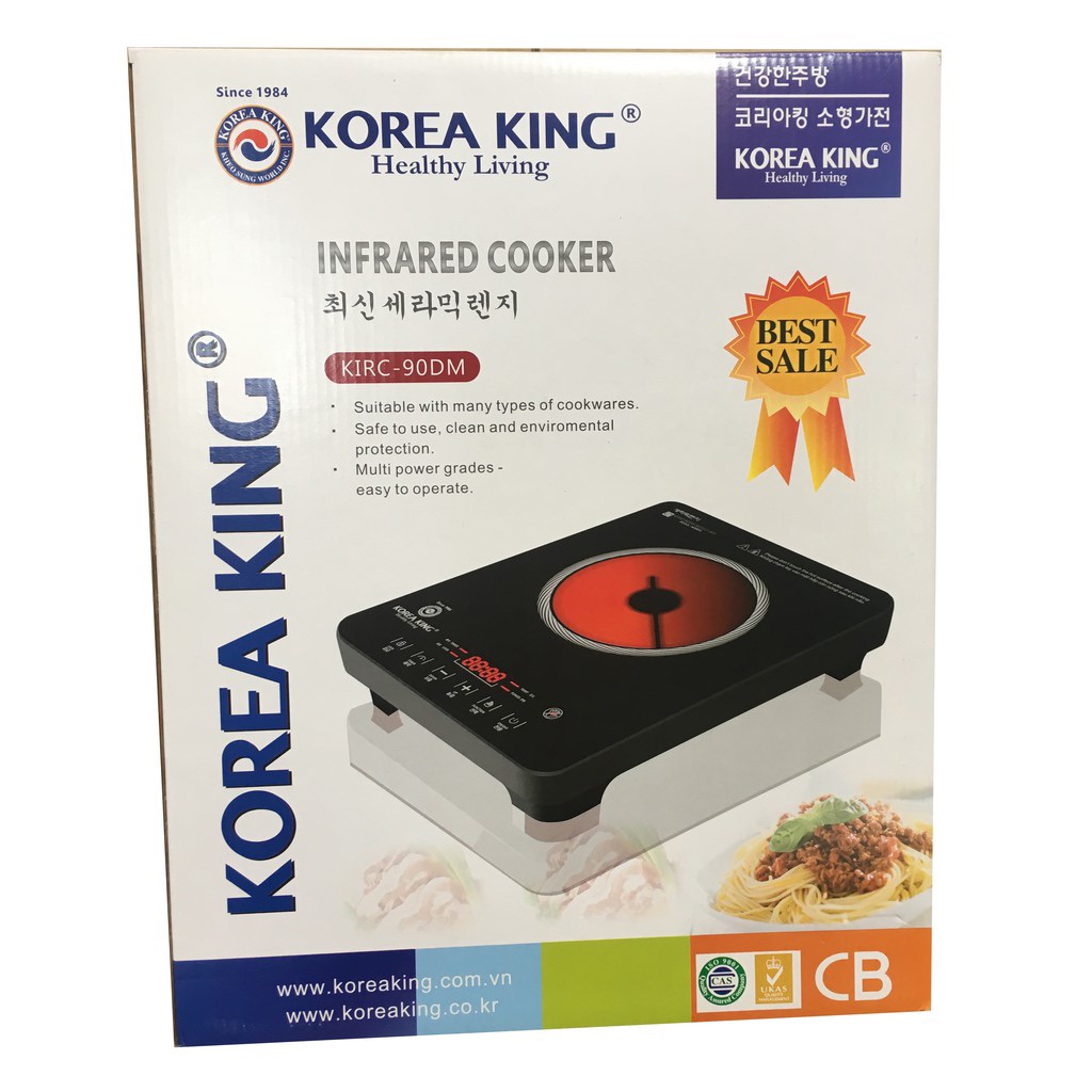[HCM]Bếp Hồng ngoại korea King 90DM