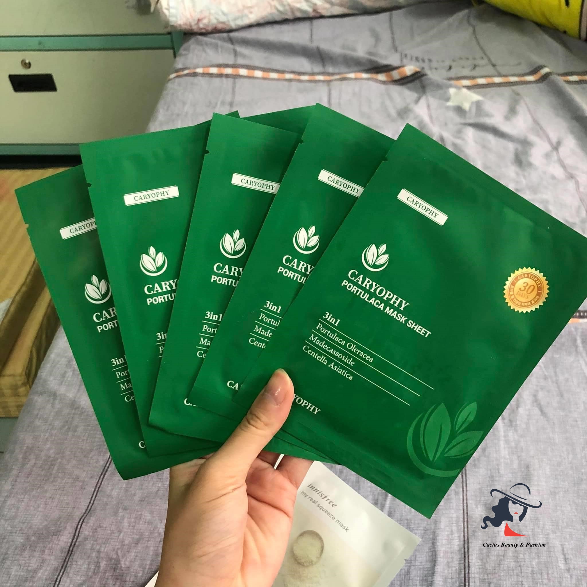Mặt nạ giấy Caryophy Portulaca Mask Sheet