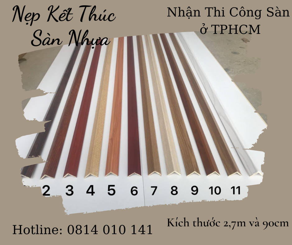 Nẹp kết thúc, Nẹp chân tường sàn gỗ
