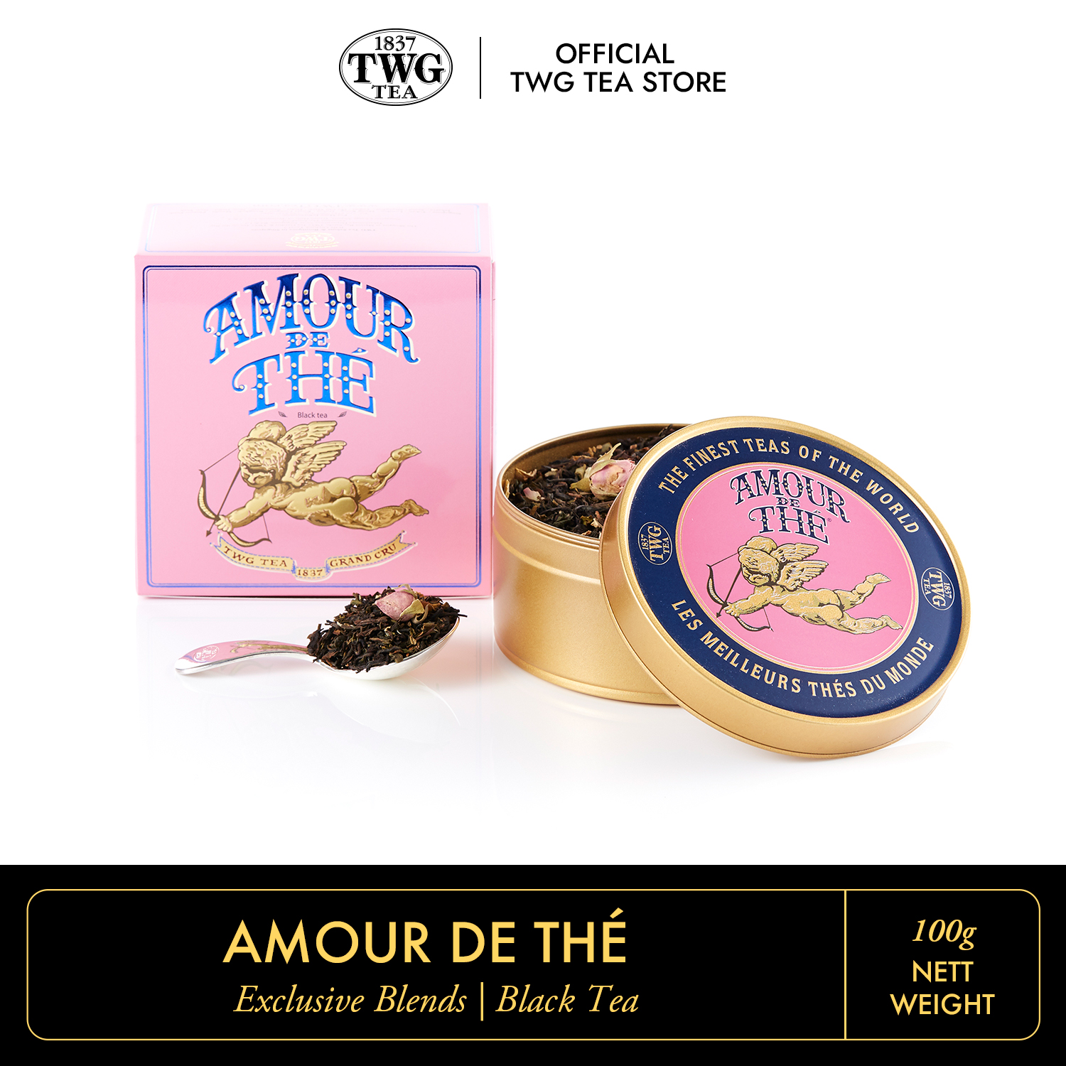 TWG Tea - Amour de Thé (100g) | Black Tea