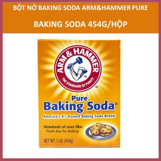 HCMMade in USA Bột Nở Baking Soda Arm&Hammer Pure Baking Soda 454g hộp thumbnail