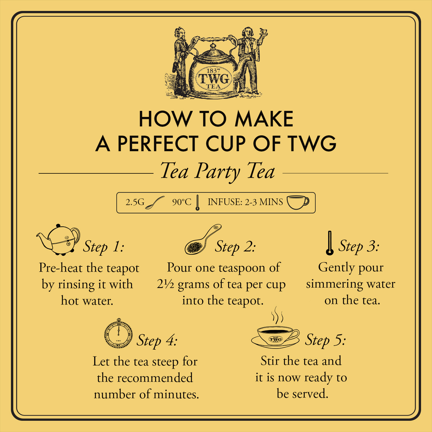 Trà TWG Tea - Tea Party Tea (100g) | Trà Đen