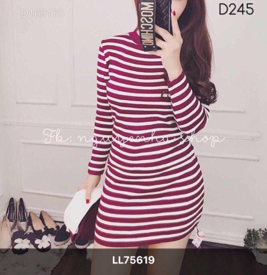 đầm kèm khăn choàng siêu xinh