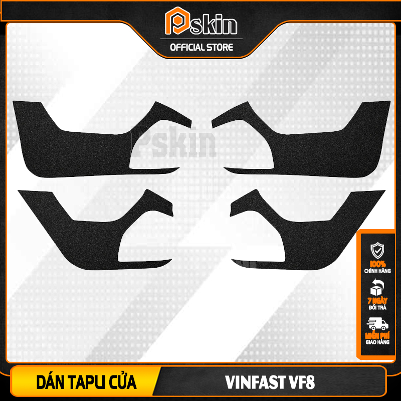 4 Miếng dán Tapli của ô tô Vinfast-VF8 chống xước, chống va đập