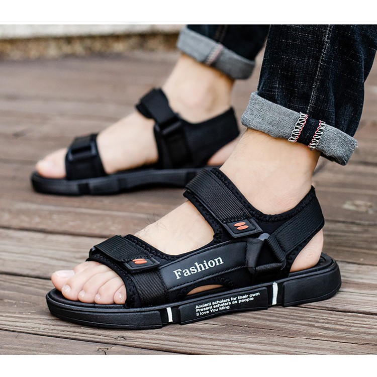 HOÀN TIỀN 15% - Dép Sandal Nam Dép Quai Hậu Học Sinh 2 Quai MÃ DP22