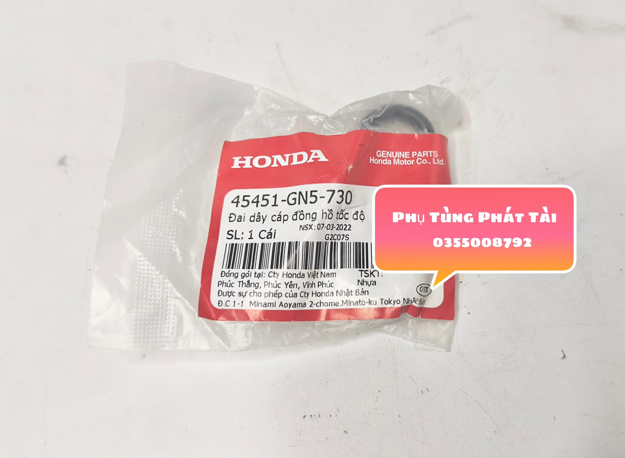 Đai Dây Cáp Công Tơ Mét Gắn Tất Cả Loại Xe Chính Hãng Honda
