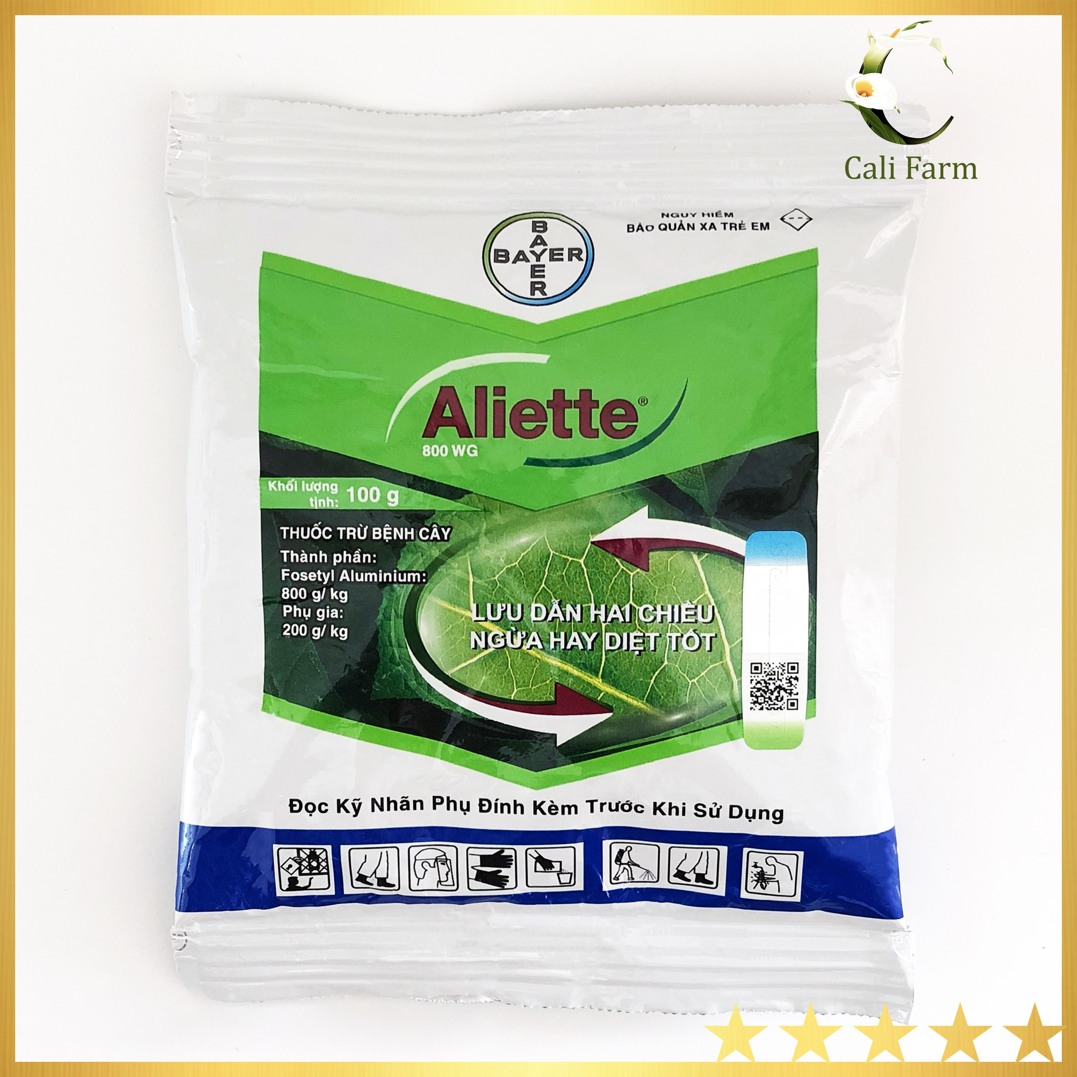 Chế phẩm trừ bệnh Aliette 800WG 100gram