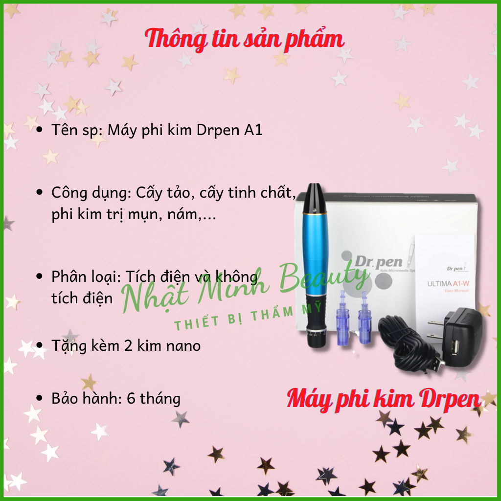 Máy phi kim Drpen cấy tảo, cấy tinh chất