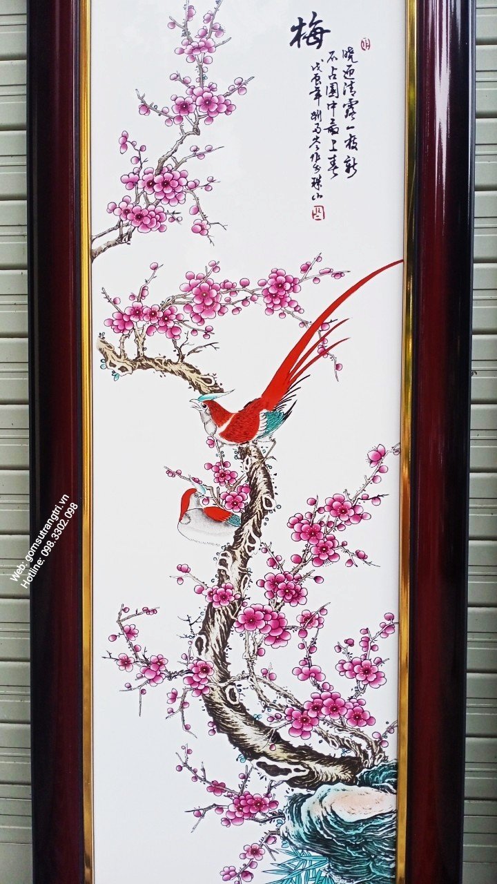 TRANH SỨ MAI – LAN – CÚC – TRÚC