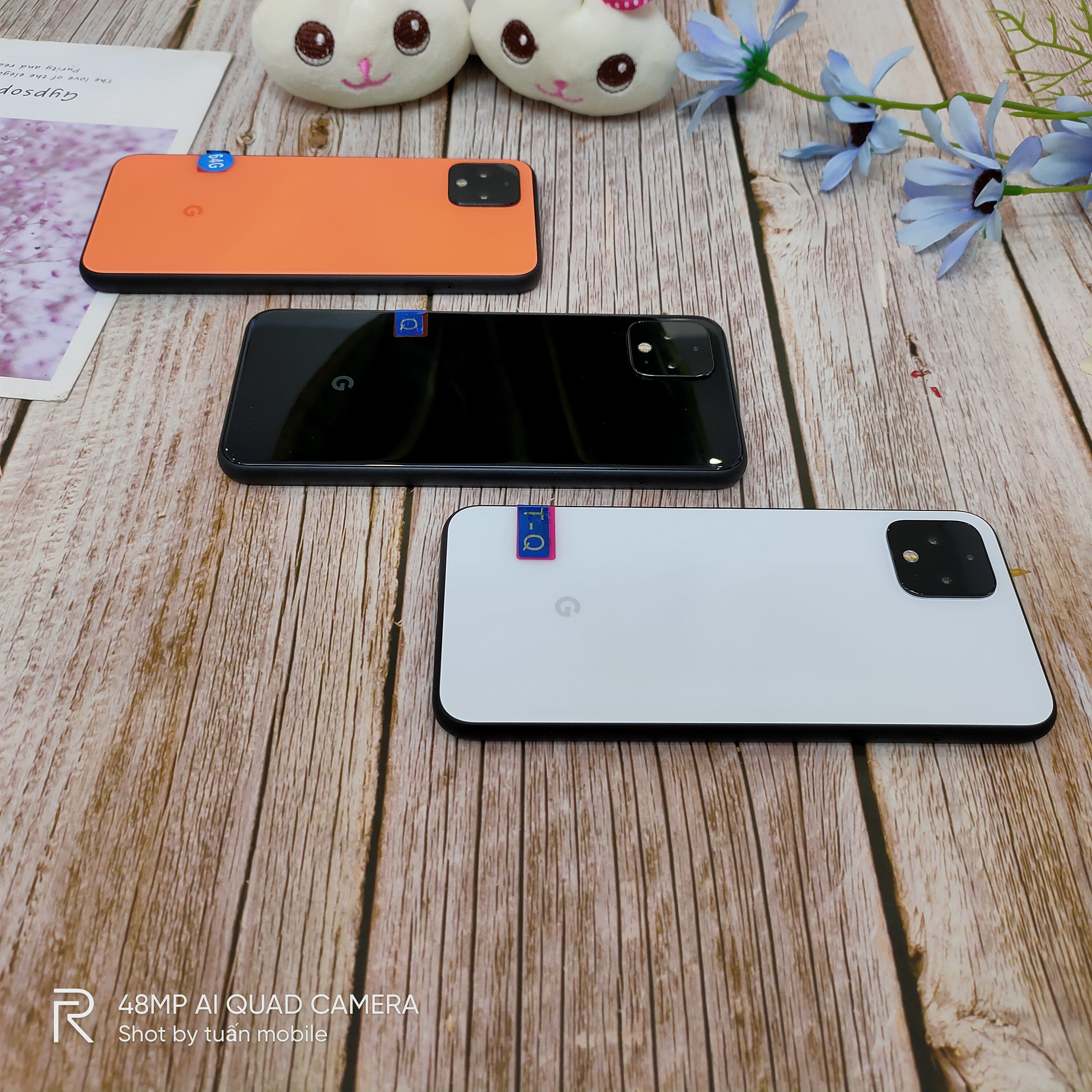 Điện thoại google pixel 4,Ram 6/64Gb,Snap 855,poled 5.7''