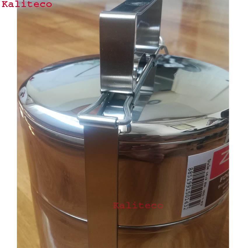 Camen 3 Ngăn Inox Zebra Đựng Cơm14cm -150143