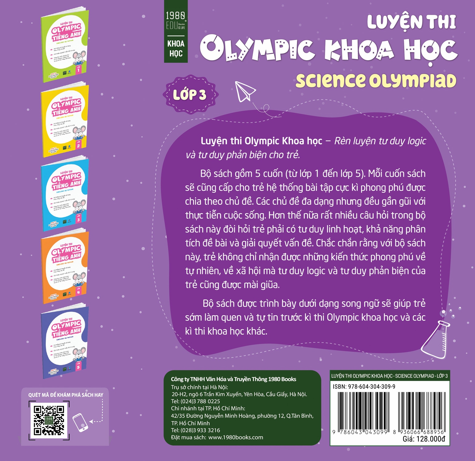 Fahasa - Luyện Thi Olympic Khoa Học Lớp 3
