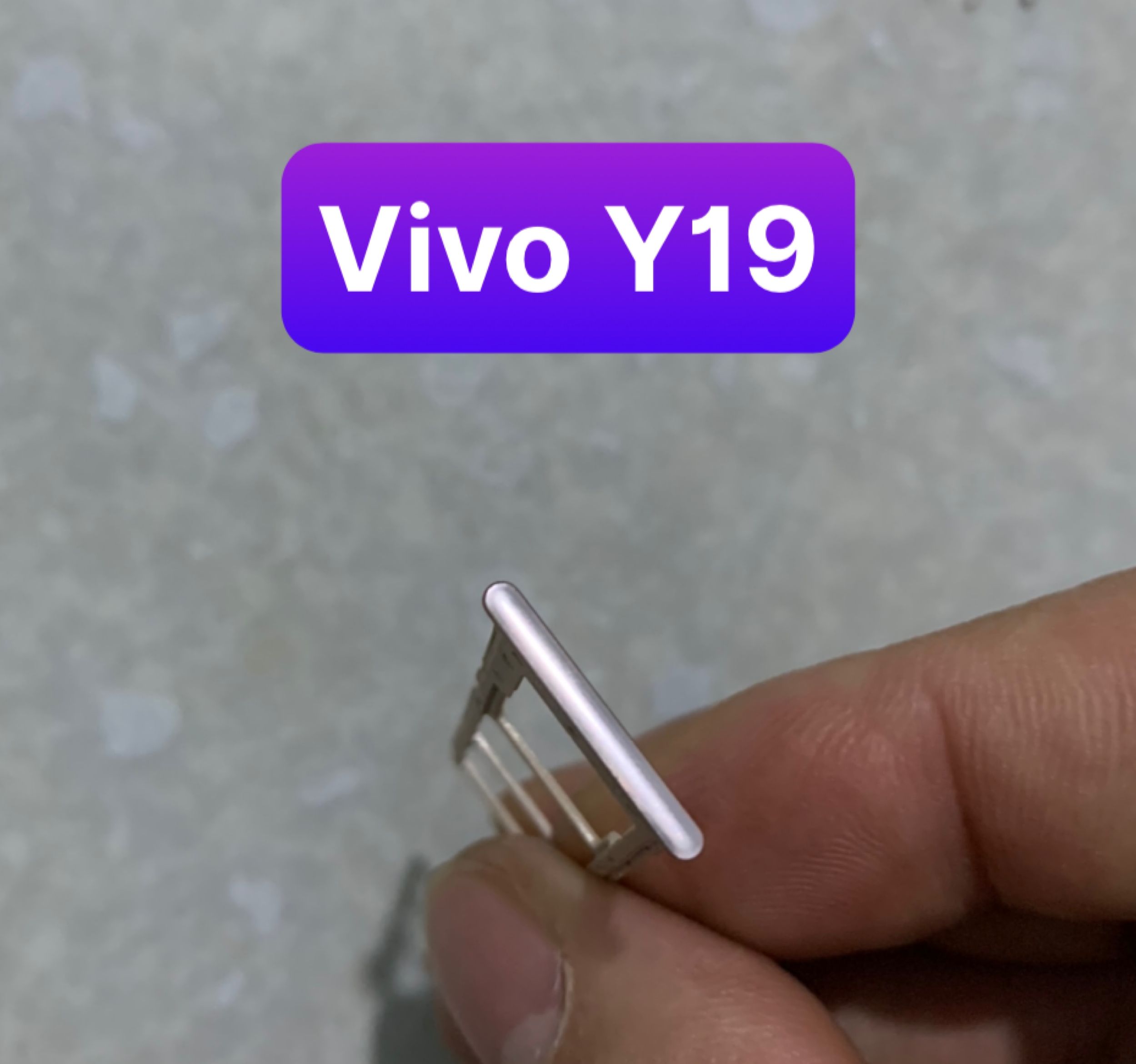 khay sim vivo Y19