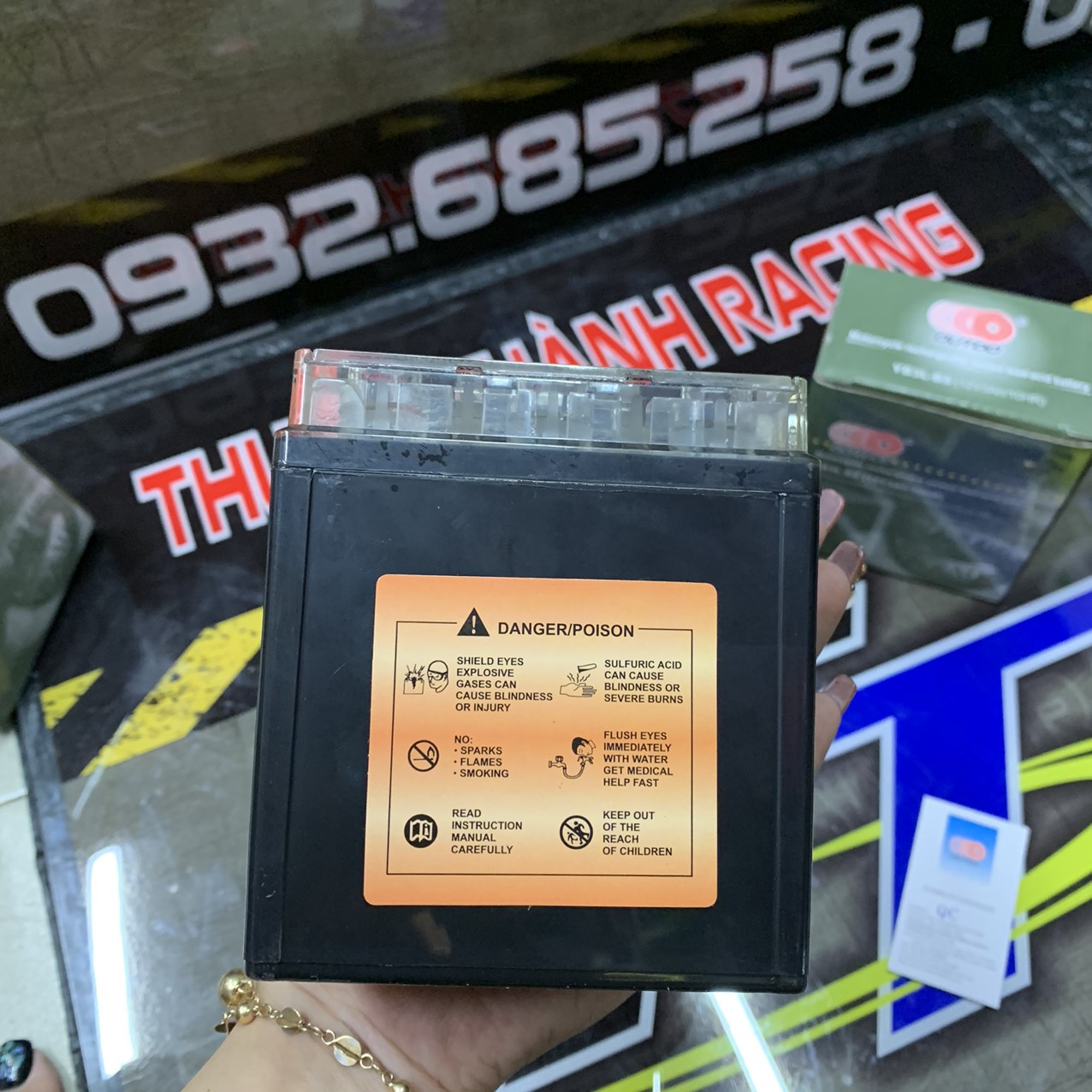 BÌNH ĐIỆN KHÔ SPORT (OUTLO - HỘP GIẤY) - RGV - 0928286