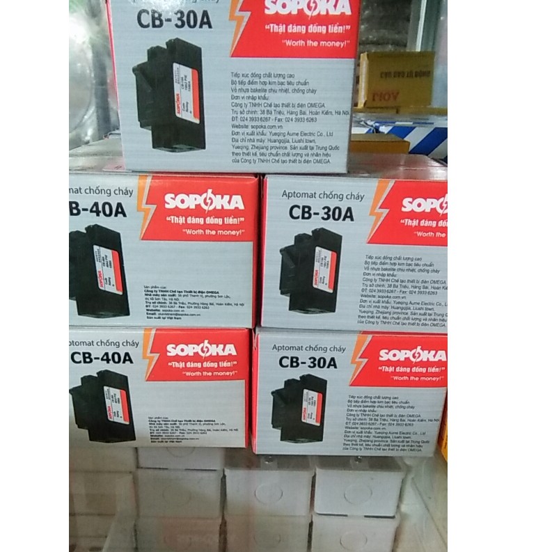 Cầu dao tự động, CB cóc sopoka