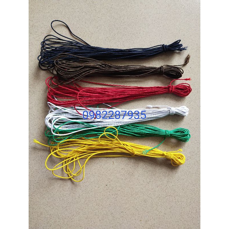 Dây chun xâu luồn chuỗi hạt co giãn( 5m dây)
