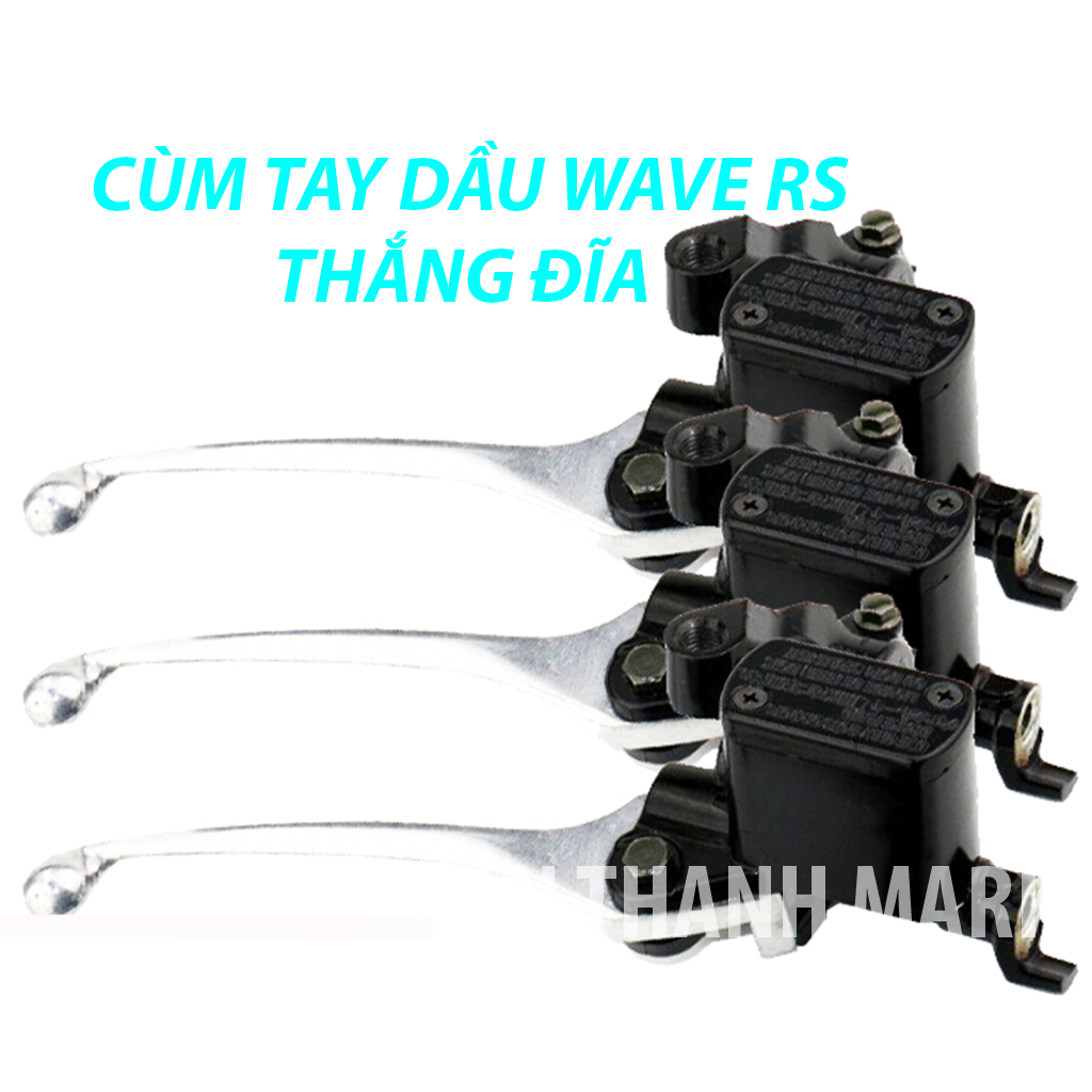 Cụm tay dầu wave rs thắng đĩa-pttt