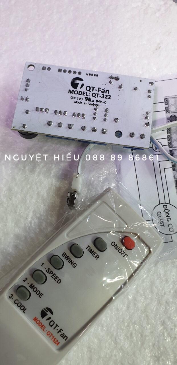 Bo mạch quạt hơi nước đa năng QT-Fan