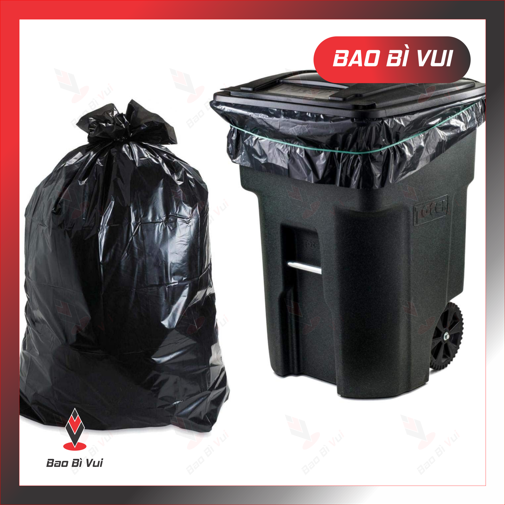 Túi Rác Đen Công Nghiệp