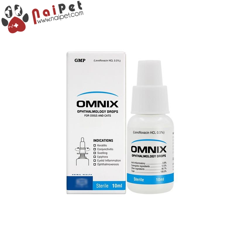 Nhỏ Mắt Viêm Giác Mạc Viêm Kết Mạc Viêm Bờ Mi Khô Ngứa Omnix Alkin- 10ml