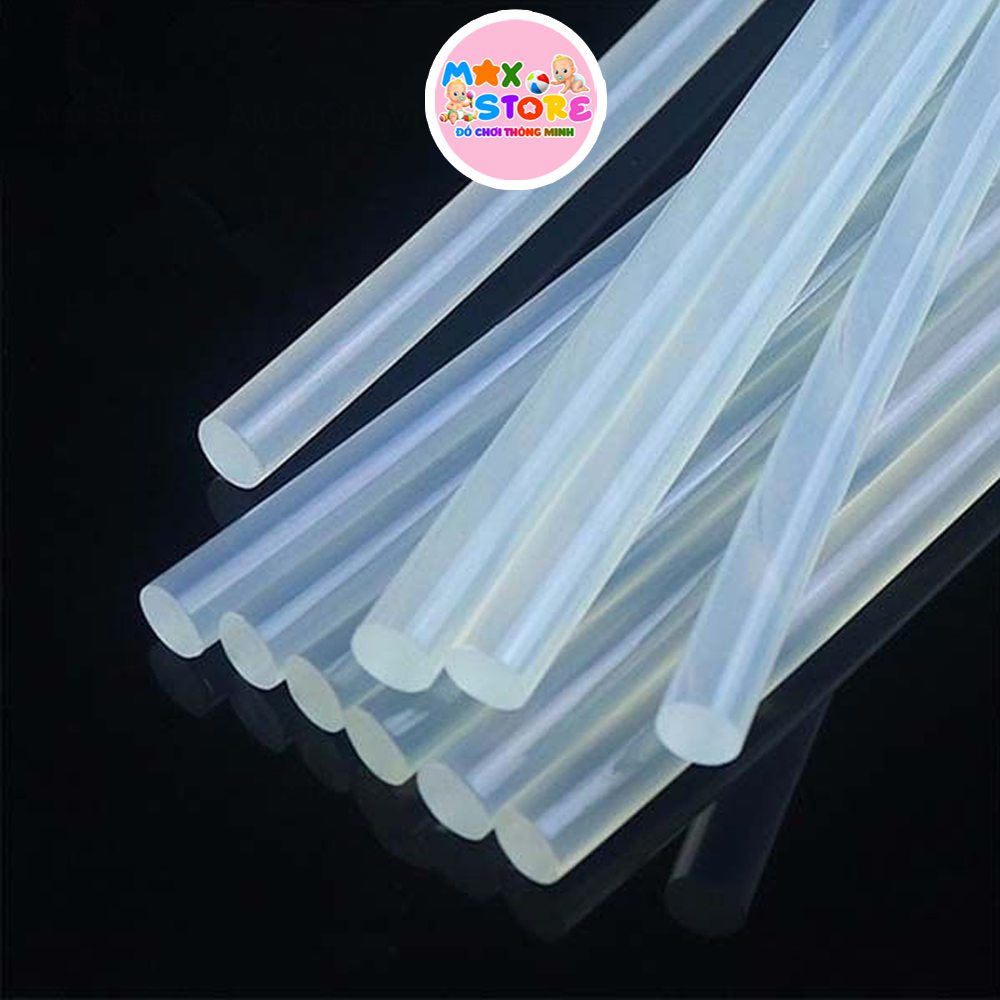 Combo 10 cây keo nến làm thủ công loại dẻo trong suốt bám dính tốt