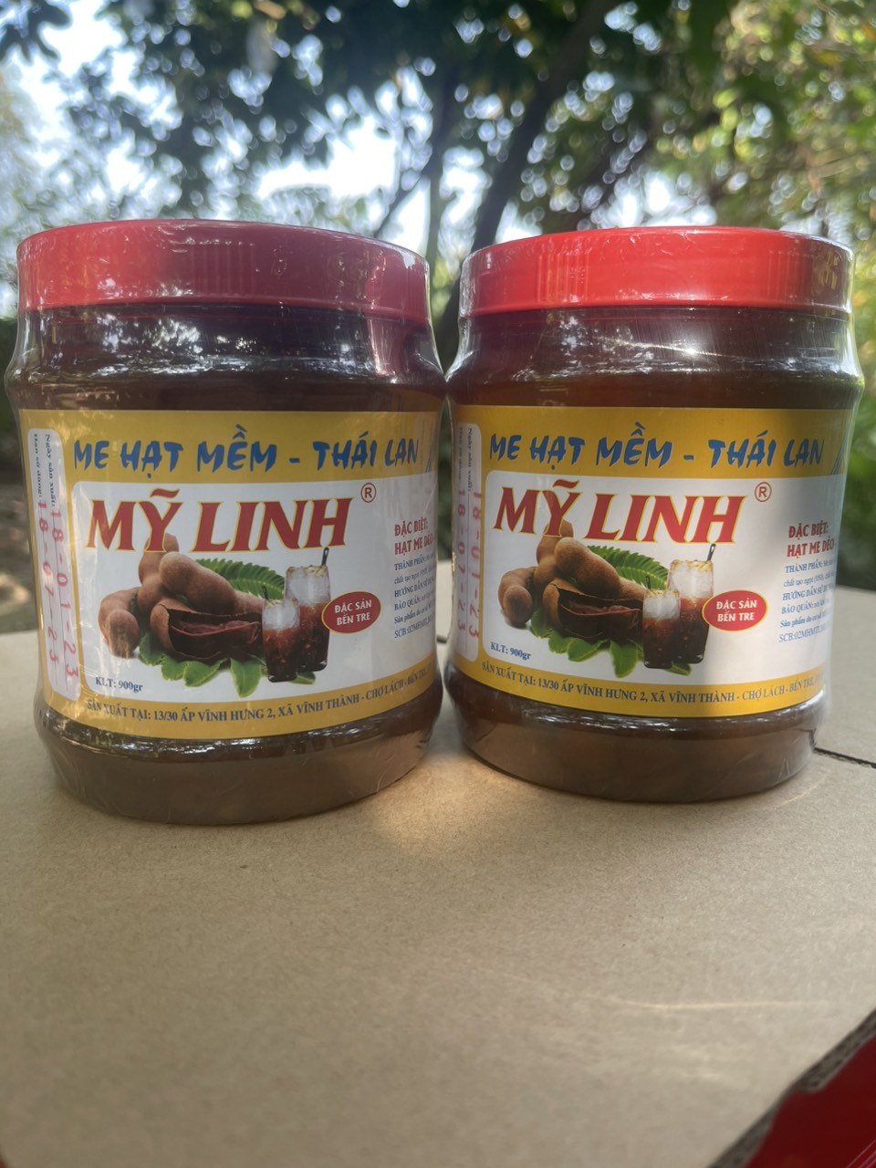 đá me hạt dẻo 900g