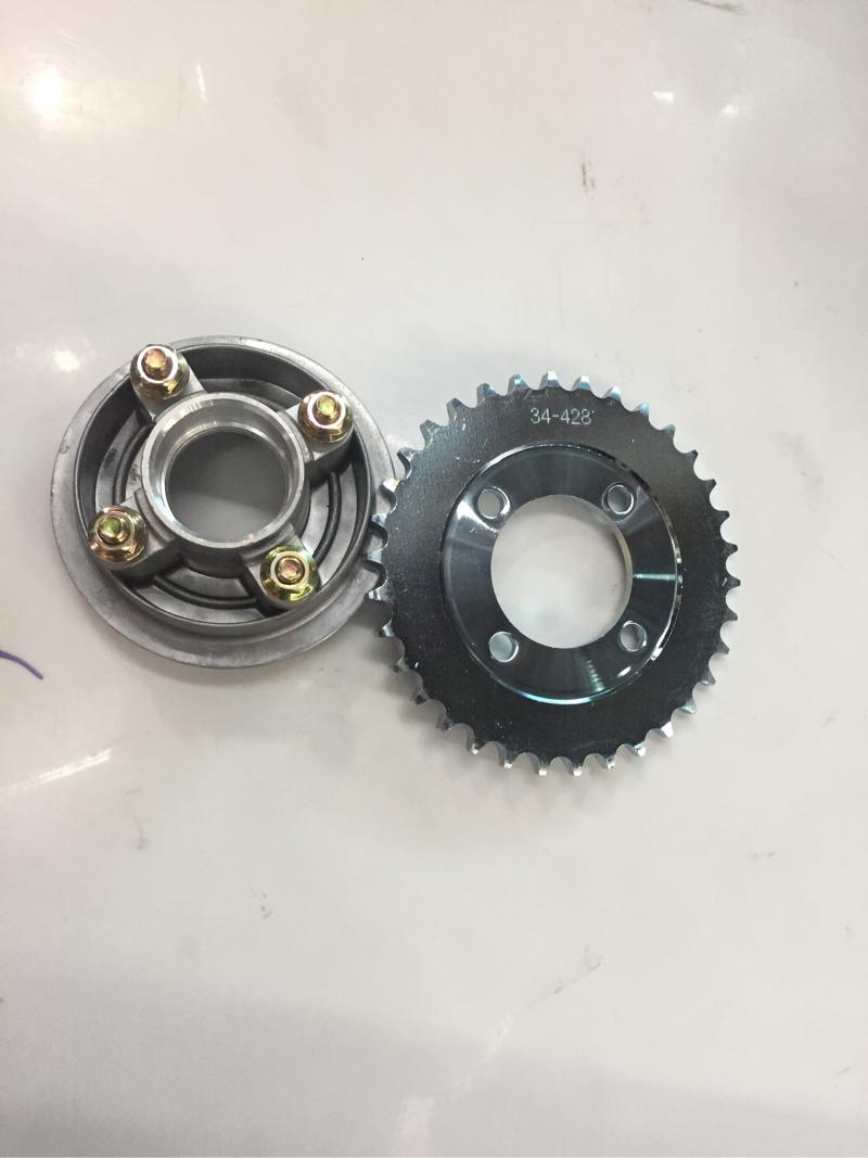 dỉa độ wave drem 34 răng có cùi dỉa sử dụng cho xe đã độ máy