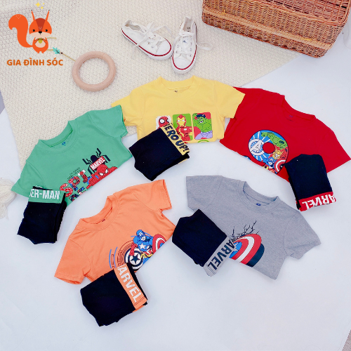 Bộ thun siêu nhân H&M