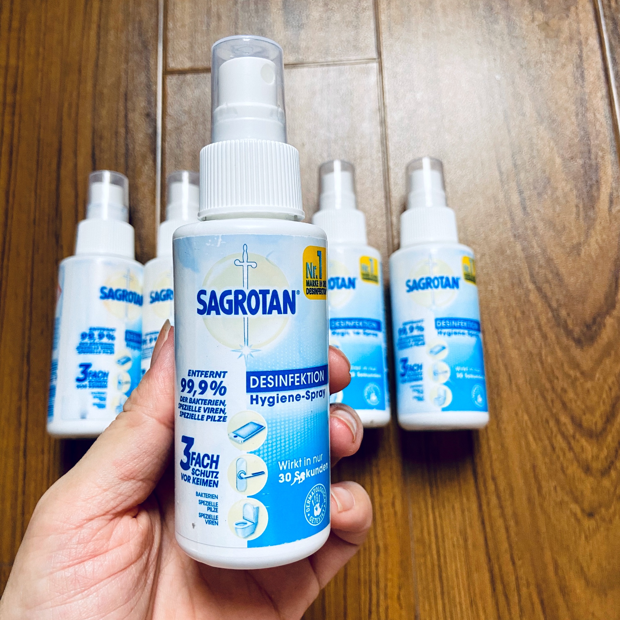 XỊT DIỆT KHUẨN SAGROTAN 100ml 🇩🇪