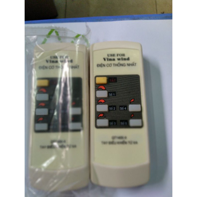 Điều khiển quạt trần Vinawind.