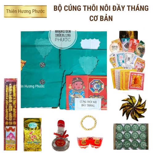 Trọn bộ cúng thôi nôi đầy tháng rẻ