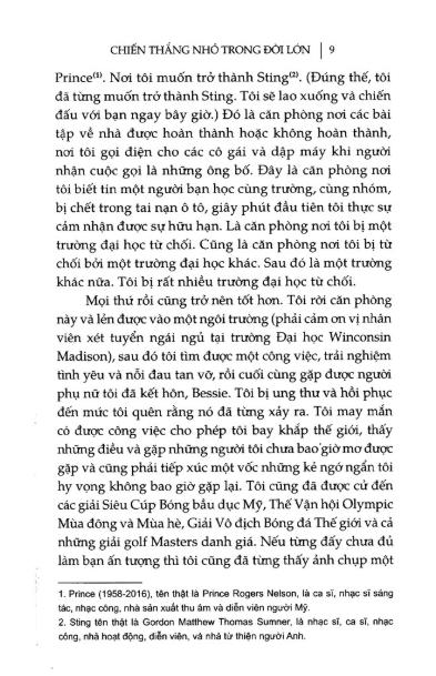 Chiến Thắng Nhỏ Trong Đời Lớn