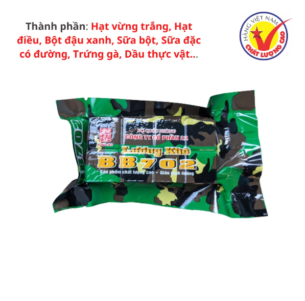 1 thùng lương khô QĐ BB702