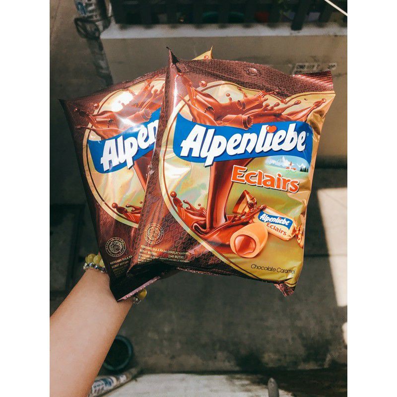 Kẹo Cao Cấp Alpenliebe Eclair mềm nhân Socola