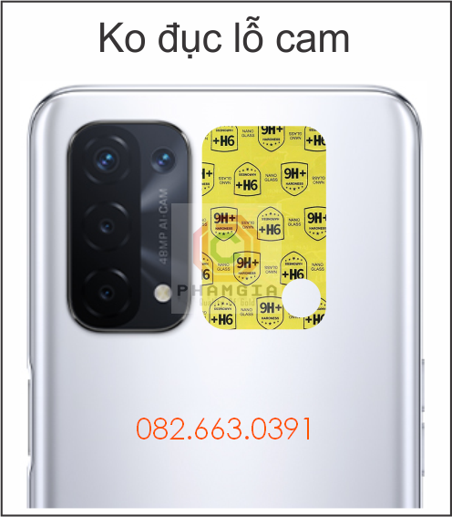 Cường lực camera Oppo A74 4G / 5G nano bảo vệ