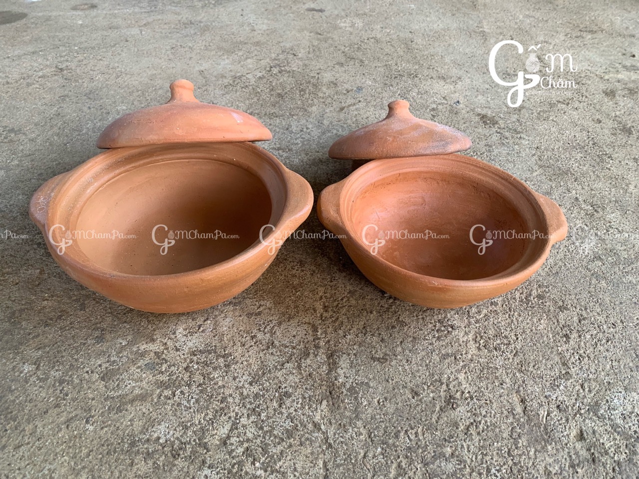 Nồi đất kho cá thịt chịu nhiệt tốt loại 1 gốm chăm