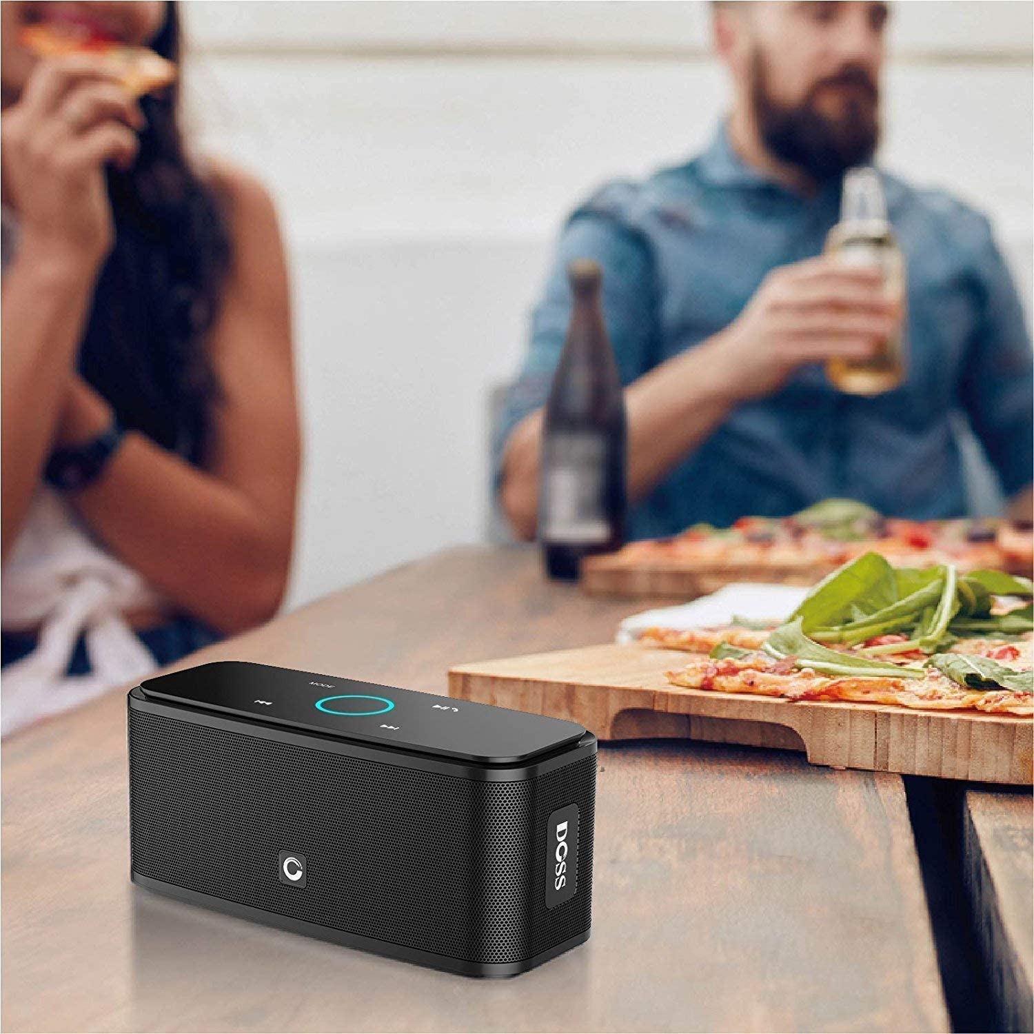 Loa Bluetooth DOSS Soundbox Touch | Hàng chính hãng