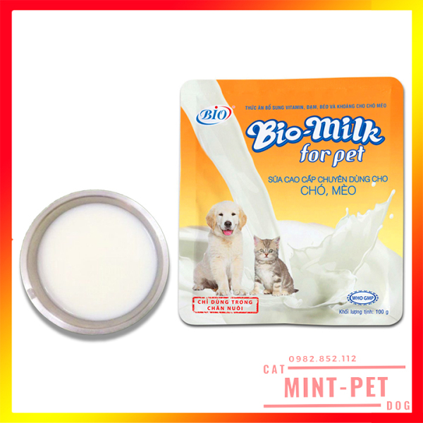 Sữa Bột Cho Chó Mèo Bio-Milk 100G