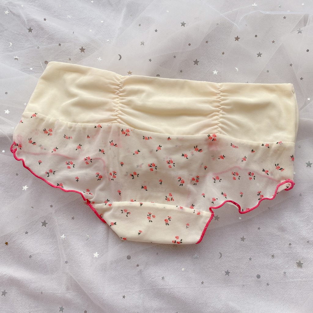 [HCM]Quần chip cotton phối ren cho bé gái RT011 (30-45kg)
