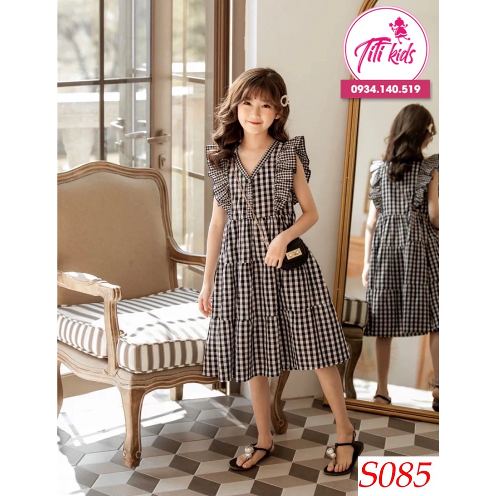 Váy Bé Gái Thu Đông Thời Trang Cao Cấp V085