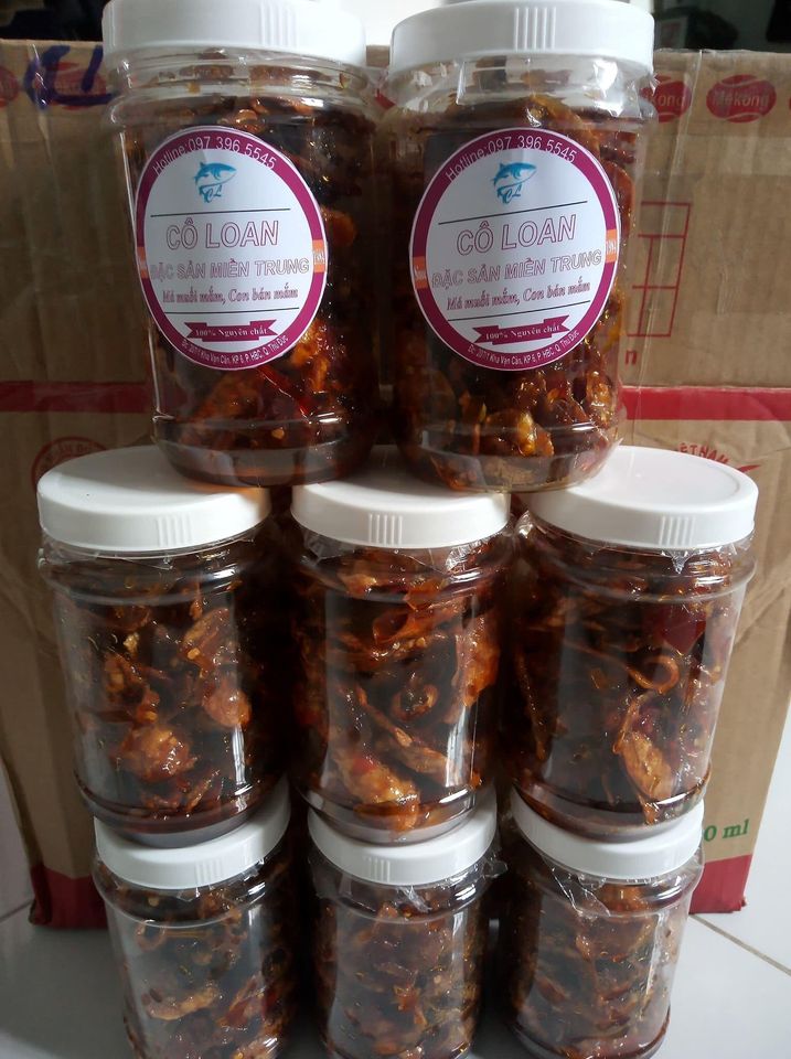 [HCM]Lọ 0.25kg Mực Rim ( Loại 1 ) Thơm Ngon nhà làm.