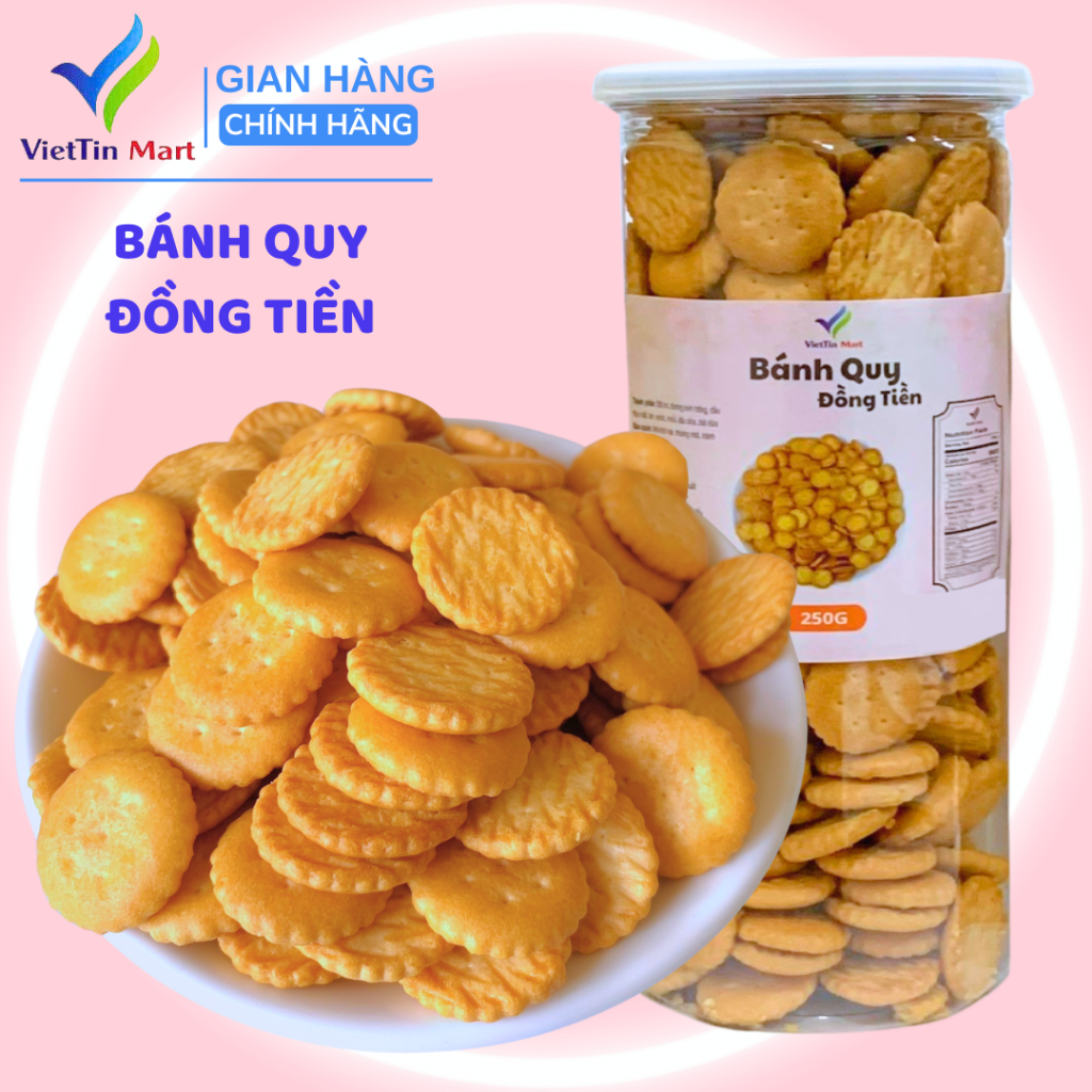 BÁNH QUY ĐỒNG TIỀN MẶN VIETTINMART